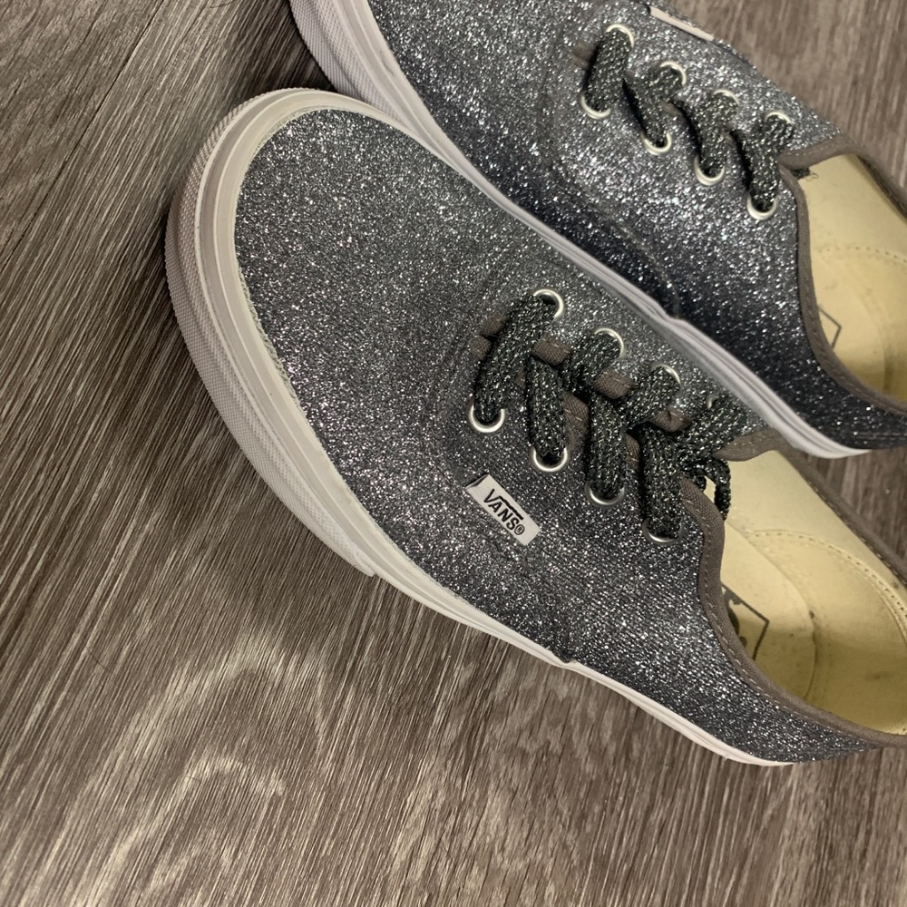 7.5 sparkly Vans